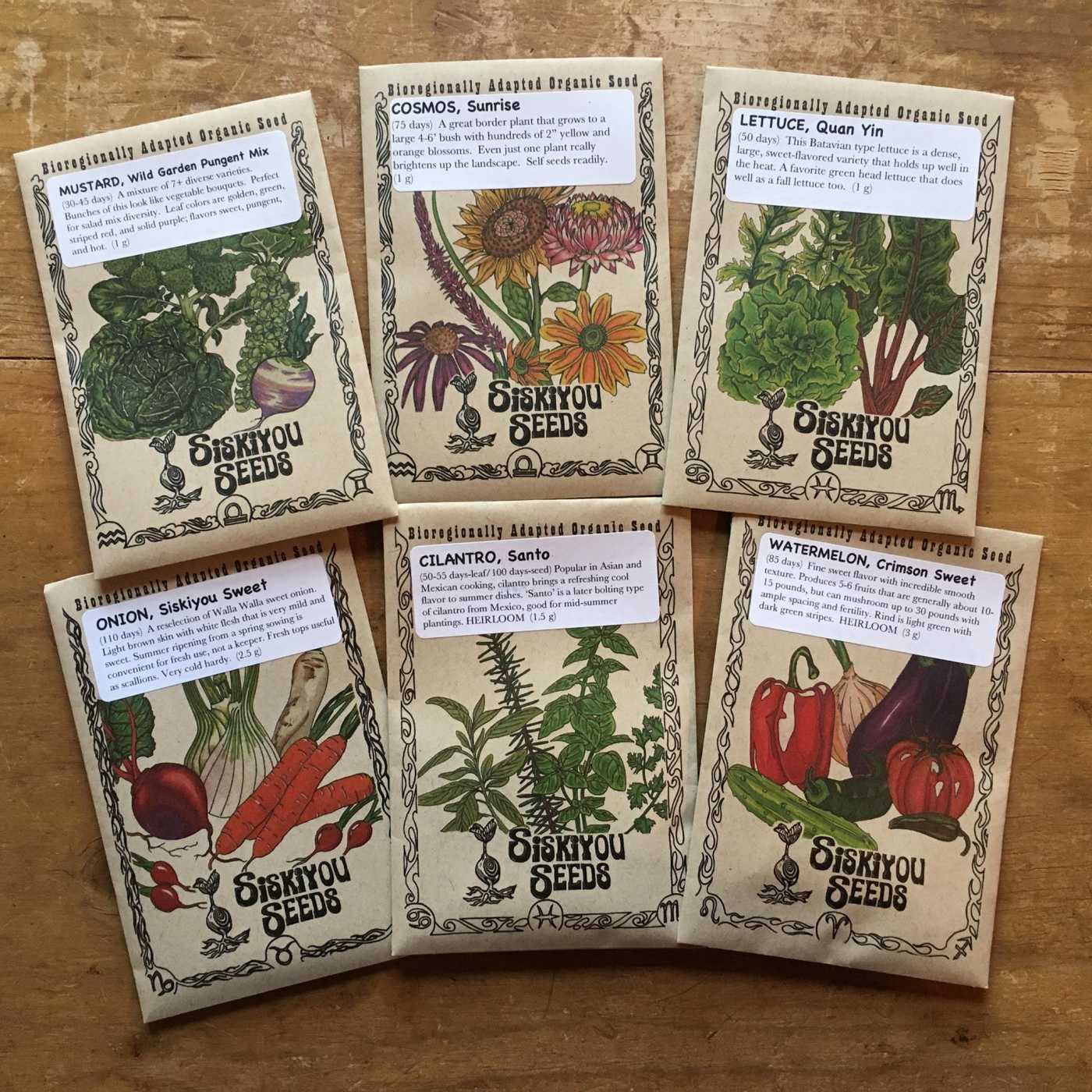 Mixed Greens Seed Pack